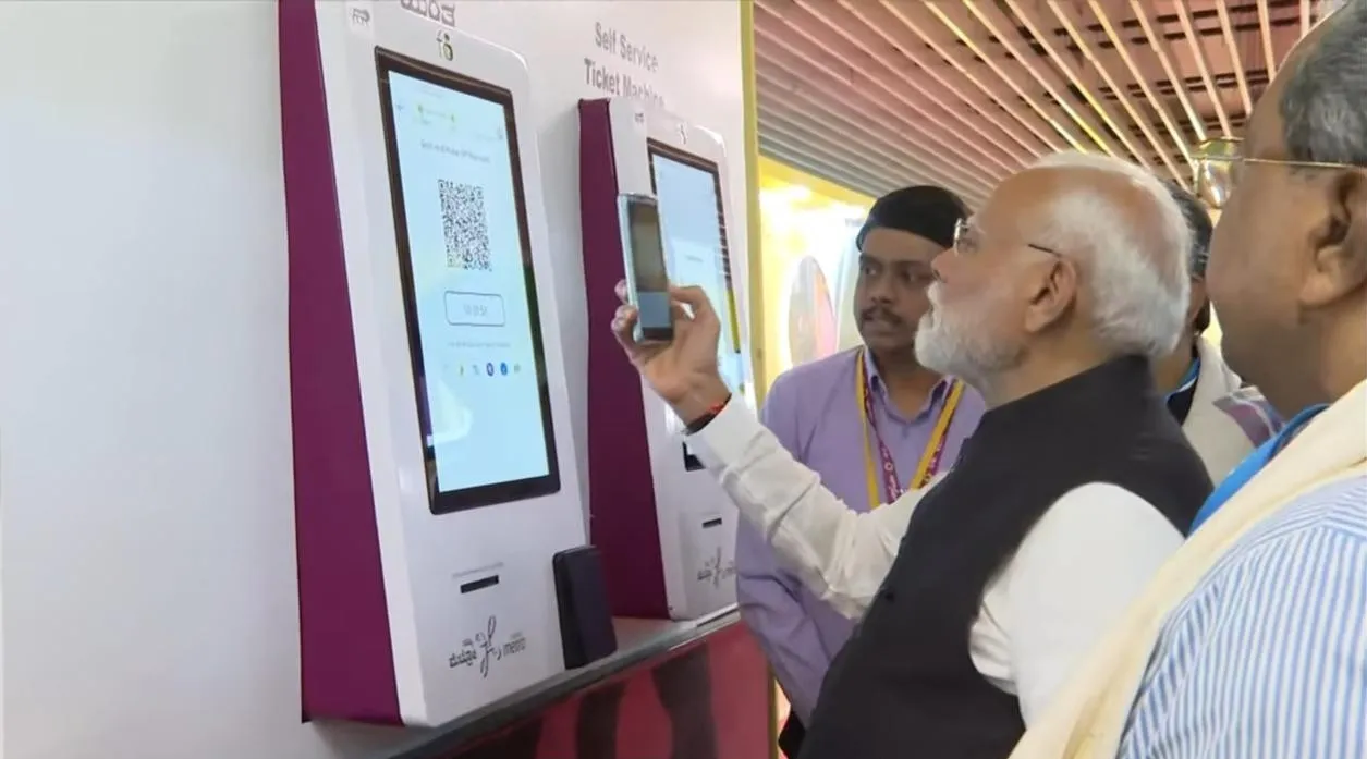 PM Modi inaugurates Frog8 TVM at Namma Metro