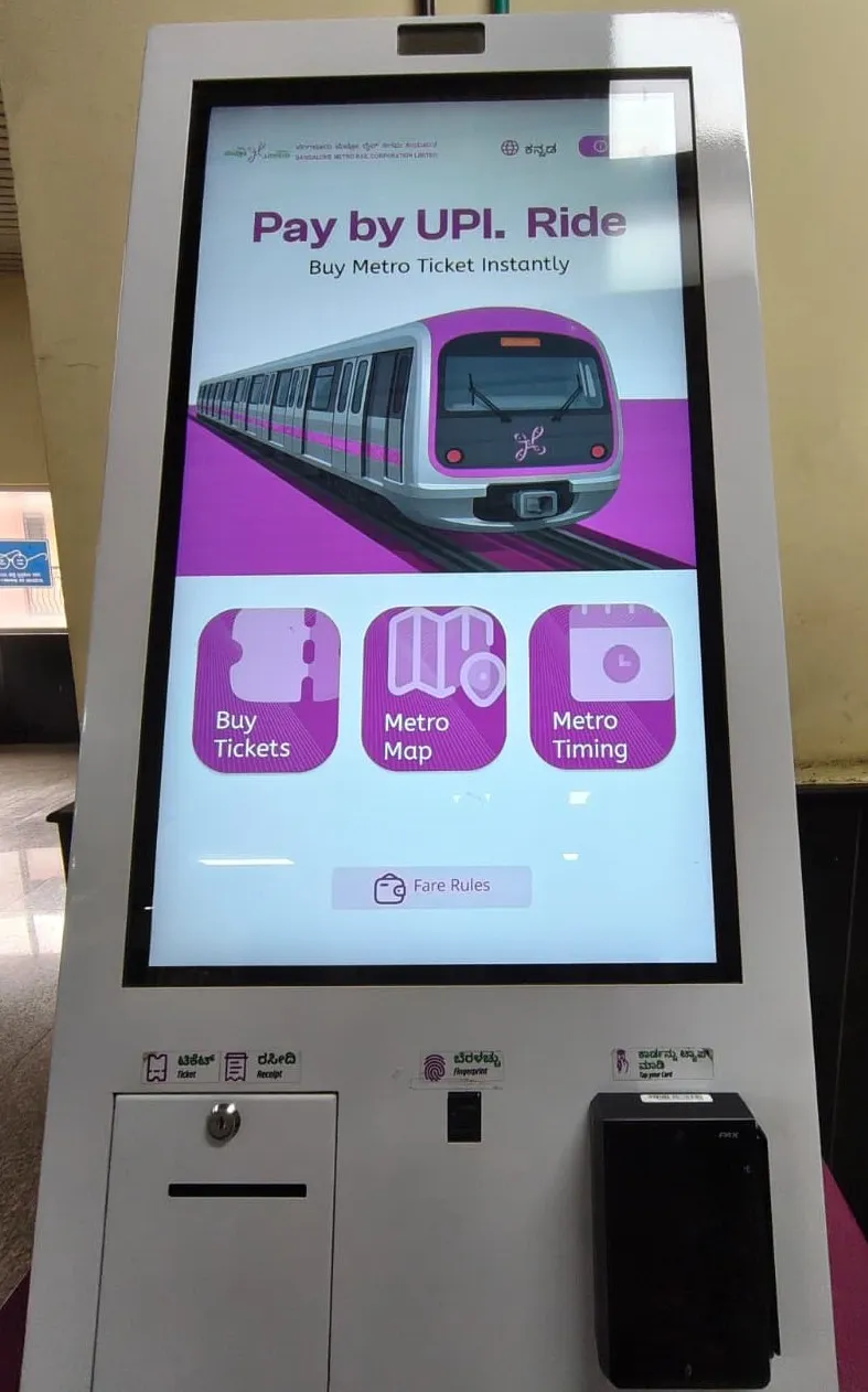 TransiGo 4000 in service at Namma Metro